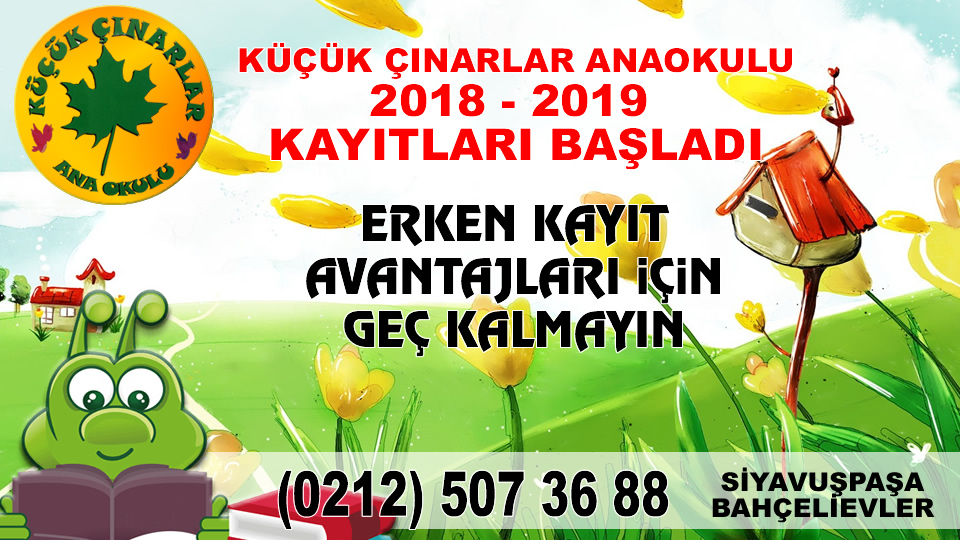 Küçük Çınarlar anaokulu